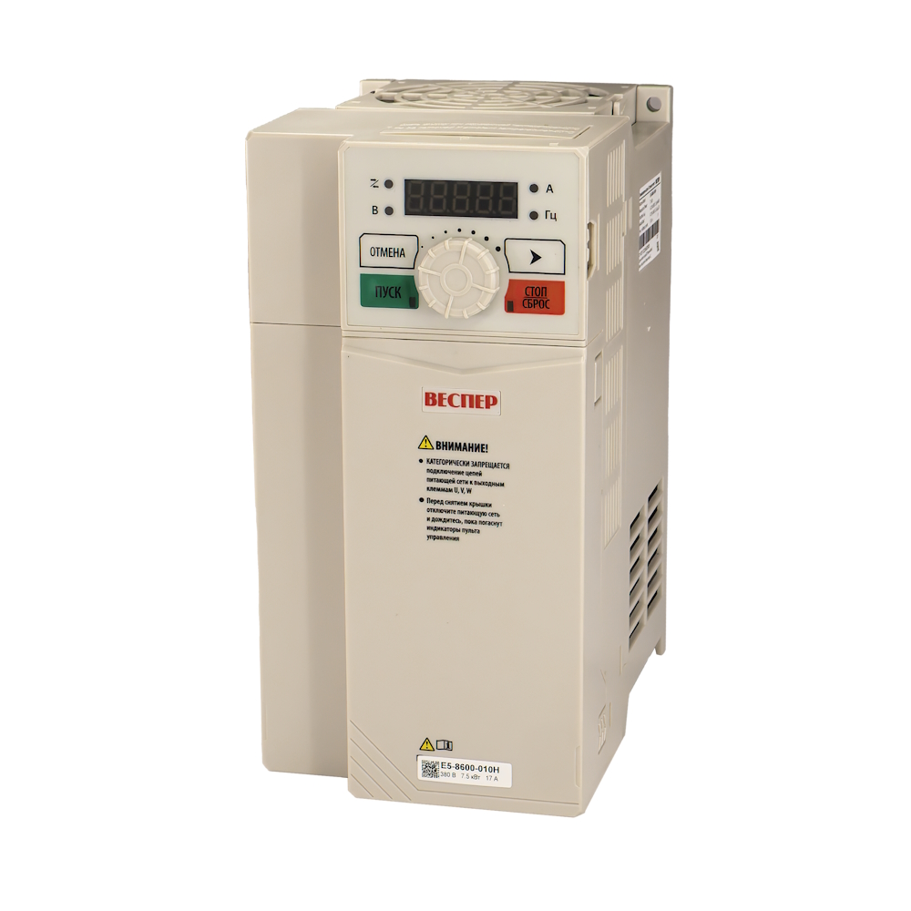 E5-8600-010Н 7,5кВт 380В